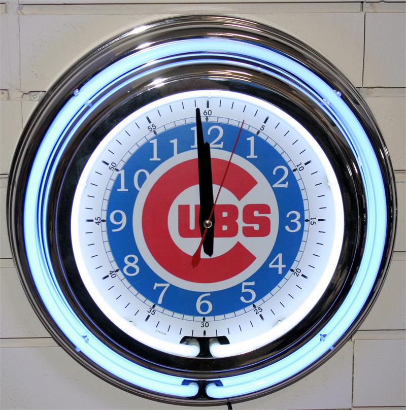 Chicago Cubs Wall Clock